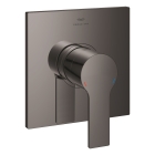 Внешняя часть смесителя для душа GROHE Allure скрытого монтажа, квадратная, темный графит глянец (19317A01)