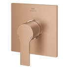 Внешняя часть смесителя для душа GROHE Allure скрытого монтажа, квадратная, теплый закат матовый (19317DL1)