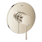 Внешняя часть смесителя для душа GROHE Essence скрытого монтажа, круглая, никель глянец (24168BE1)