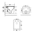 Комплект инсталляции GROHE Rapid SL 38775001 с унитазом AQUAme AQM2003 и сиденьем с микролифтом (NW0311)