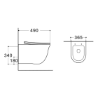 Комплект инсталляции GROHE Rapid SL NW0145/S с унитазом Aquatek КЛАССИК AQ1112T-00 и сиденьем с микролифтом (NW0250)