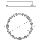 Косметическое зеркало GROHE Selection, хром (41077000)