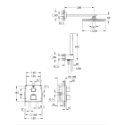 Душевая система GROHE Grohtherm Cube, хром, (34741000)