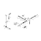 Термостат для душа GROHE Grohtherm 1000 с душевым гарнитуром, хром (34824004-DP) (ПОВРЕЖДЕНА УПАКОВКА)