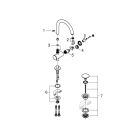 Смеситель для раковины GROHE Atrio, XL-Size, хром (32647003)