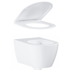 Унитаз подвесной GROHE Essence с сиденьем с микролифтом, альпин-белый (NW0123)