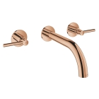 Внешняя часть смесителя для раковины GROHE Atrio на 3 отверстия, двухвентильный, теплый закат глянец (20169DA3)