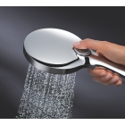 Ручной душ GROHE Rainshower SmartActive 130, 9,5 л/мин, 3 режима, белая луна (26574LS0)