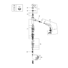 Смеситель для кухни GROHE Eurodisc Cosmopolitan, хром (32257002)