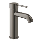 Смеситель для раковины GROHE Essence без донного клапана, S-size, темный графит матовый (24172AL1)