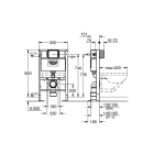 Система инсталляции для унитаза GROHE Rapid SL (38587000)