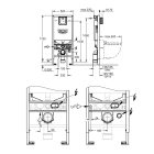 Комплект инсталляции GROHE Rapid SLX 3 в 1 с унитазом Sensia Pro Smart Toilet (NW0125)