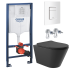 Комплект инсталляции GROHE Rapid SL 38772SH0 с унитазом Aqueduto CONE CON0140 и раковиной Aqueduto ESPIRAL D400 ESP0140 (NW0432)
