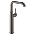 Смеситель для раковины GROHE Essence без донного клапана, XL-size, темный графит глянцевый (24170A01)