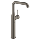 Смеситель для раковины GROHE Essence без донного клапана, XL-Size, темный графит матовый (24170AL1)
