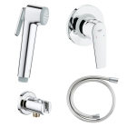 Набор для гигиенического душа GROHE Tempesta-F, хром (NB0075)