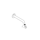Излив для ванны GROHE Essence, никель матовый (13449EN1)