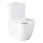 Унитаз напольный с бачком и сиденьем с микролифтом GROHE Euro Ceramic, альпин-белый (3946200H)