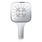 Ручной душ GROHE Rainshower SmartActive 130 Cube, 9,5 л/мин, 3 режима, хром (26582000)
