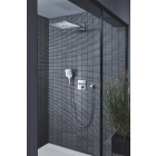 Ручной душ GROHE Rainshower SmartActive 130 Cube, 9,5 л/мин, 3 режима, хром (26582000)
