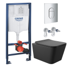 Комплект инсталляции GROHE Rapid SL NW0145/S с унитазом Aqueduto MACIO MAC0140 и раковиной Aqueduto ESPIRAL ESP0340 (NW0389)