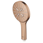 Ручной душ GROHE Rainshower SmartActive 130, 3 режима, теплый закат матовый (26574DL0)