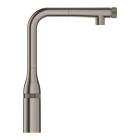 Смеситель для кухни GROHE Essence SmartControl с вытяжным изливом, темный графит матовый (31615AL0)