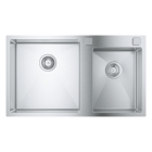 Мойка из нержавеющей стали GROHE K700 с 2 чашами, 860 x 500 мм, хром (31855SD0)
