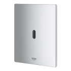 Панель смыва для унитаза GROHE Tectron Bau E инфракрасная, питание от батареи 6V, хром (39882000)