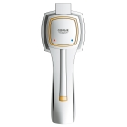 Смеситель для раковины GROHE Grandera с донным клапаном, хром/золото (23303IG0)
