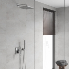 Готовый комплект для ванной комнаты GROHE Eurocube, с верхним душем Tempesta 250 Cube, хром (25239000)