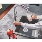 Смеситель для кухни GROHE Blue Pure BauCurve с функцией фильтрации, с фильтром в комплекте, хром (30385000)