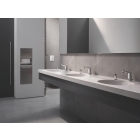 Панель смыва для унитаза GROHE Tectron Bau E инфракрасная, питание от батареи 6V, хром (39882000)