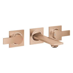 Внешняя часть смесителя для раковины GROHE Allure скрытого монтажа, на 3 отверстия, S-Size, теплый закат матовый (20189DL2)