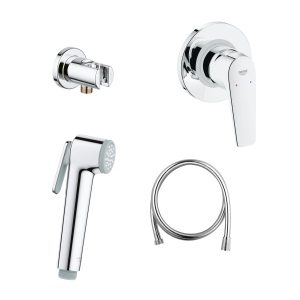Готовый комплект для гигиенического душа, GROHE BauFlow, хром, (124900)