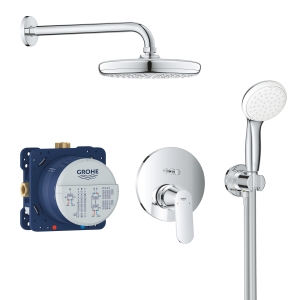 Душевая система GROHE Eurosmart Cosmopolitan со смесителем для ванны, хром (25219001)