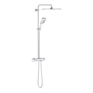 Душевая система GROHE Rainshower SmartActive 310 Cube с термостатом для душа, хром (26649000)