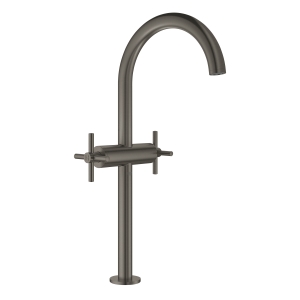 Смеситель для раковины GROHE Atrio двухвентильный, XL-Size, темный графит матовый (21044AL3)