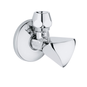 Вентиль угловой GROHE 1/2 дюйма для подключения смесителей, хром (22939000)