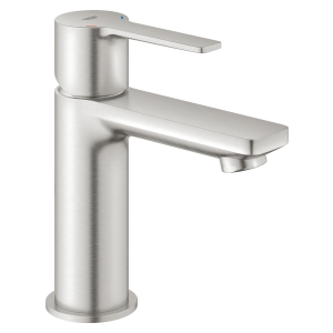 Смеситель для раковины GROHE Lineare с донным клапаном, суперсталь (23791DC1)