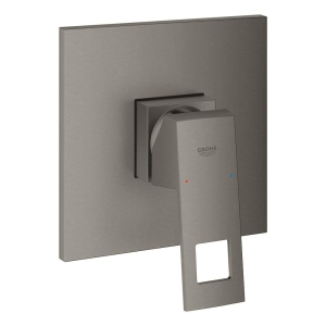 Внешняя часть смесителя для душа GROHE Eurocube, темный графит матовый (24061AL0)