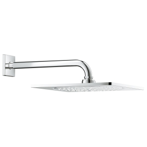 Верхний душ с кронштейном GROHE Rainshower F-series, 254x254 мм, хром (26060000)