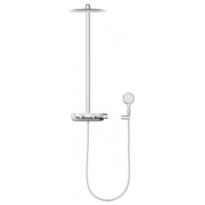 Душевая система с термостатом для настенного монтажа, GROHE Rainshower System SmartControl Mono 360, хром, (26361000)