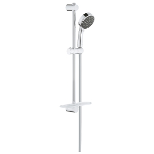 Душевой гарнитур GROHE Vitalio Comfort 100 2jet со штангой 60 см, хром (26398000-DP) ПОВРЕЖДЕНА УПАКОВКА