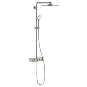 Душевая система с термостатом GROHE Euphoria SmartControl 310 DUO, суперсталь (26507DC0)