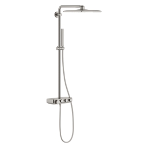Душевая система с термостатом GROHE Euphoria SmartControl 310 DUO Cube, суперсталь (26508DC0)