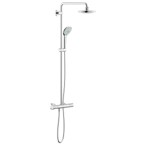 Душевая система с термостатом для настенного монтажа, GROHE Euphoria System 180, хром, (27296001)