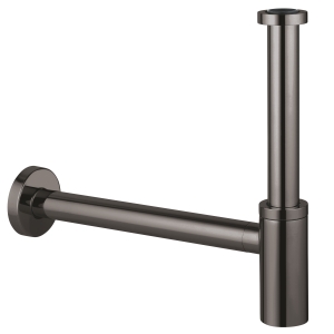 Сифон для раковины GROHE 1 1/4 дюйма из латуни, темный графит глянец (28912A00)