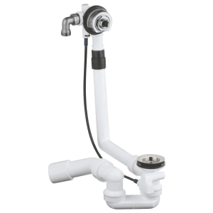 Наливной, сливной и переливной гарнитур GROHE Talentofill, суперсталь (28990DC0)