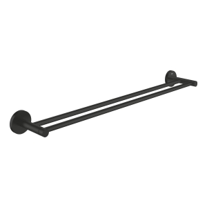 Держатель для полотенец GROHE Essentials двойной, матовый черный (1024732430)